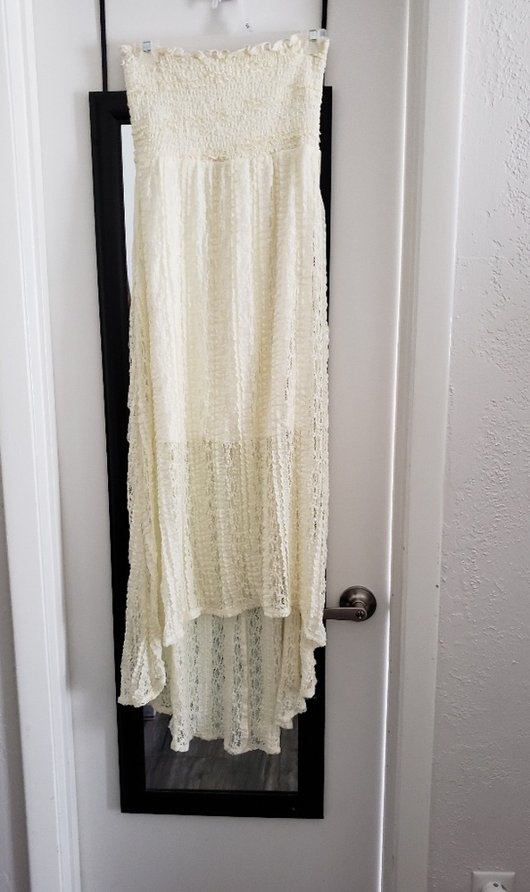Strapless dress
